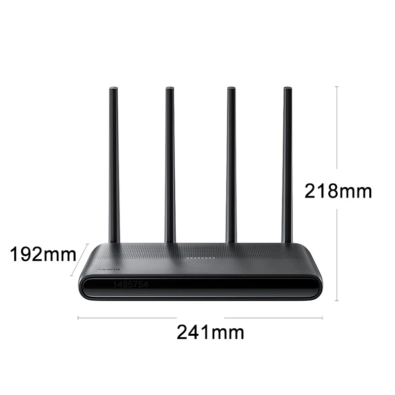 Xiaomi Redmi Router AX6000 with Mesh System WiFi 6 External Channel Signal Amplifiers Bandwidth 8 2.4G / 5G for Mijia App Home images - 6