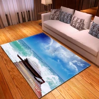 landscape home decor living room area rug large 3d carpet kids bedroom rug kitchen floor mat memory foam anti skid doormat