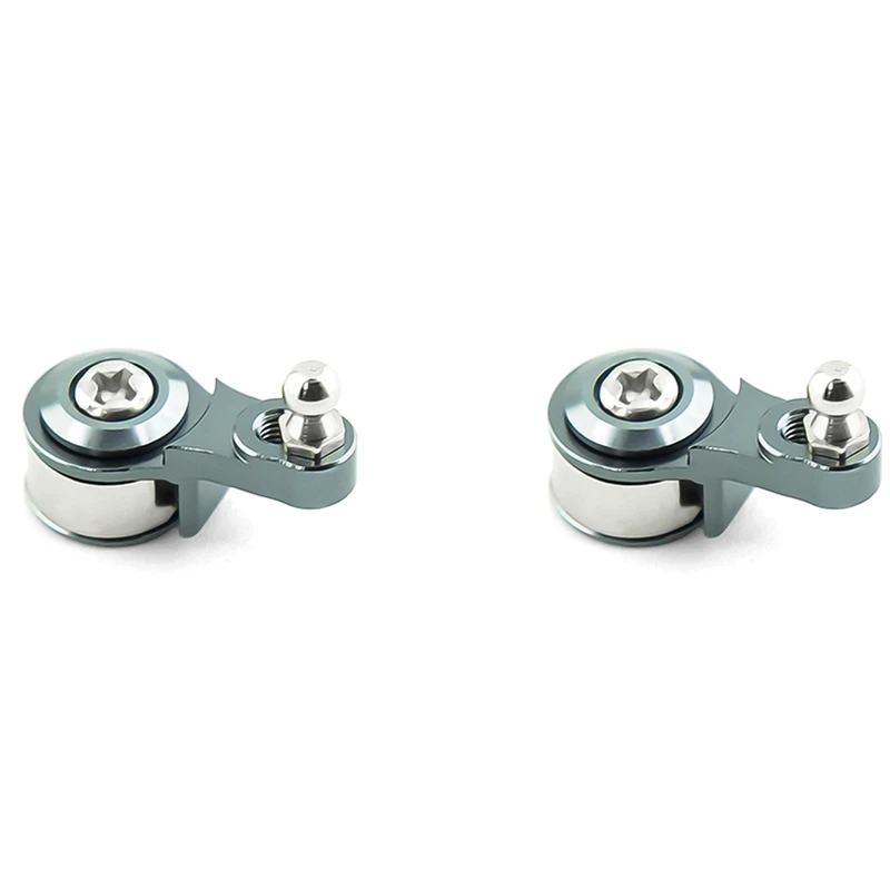 

2X 25T Metal Adjustable Damping Servo Arm Servo Horn For 1/10 RC Crawler Car Traxxas TRX4 TRX-4 TRX6 Upgrade Parts,5