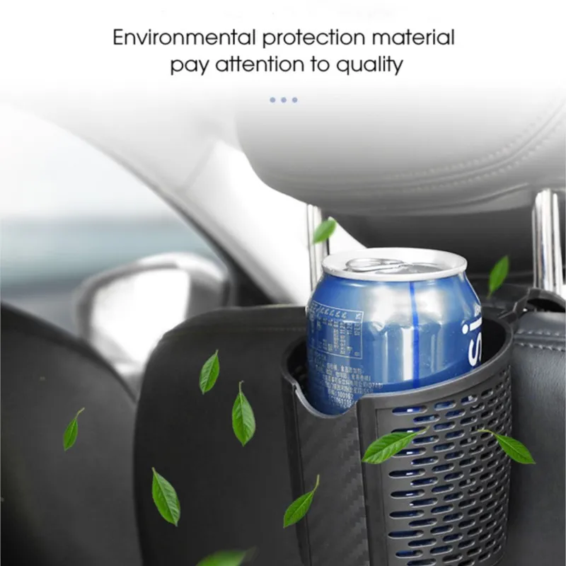 

Car Cup Holder Car Multifunctional Beverage Mobile Phone Car Front Headrest Backrest Shelf Portable Water Cup Holder
