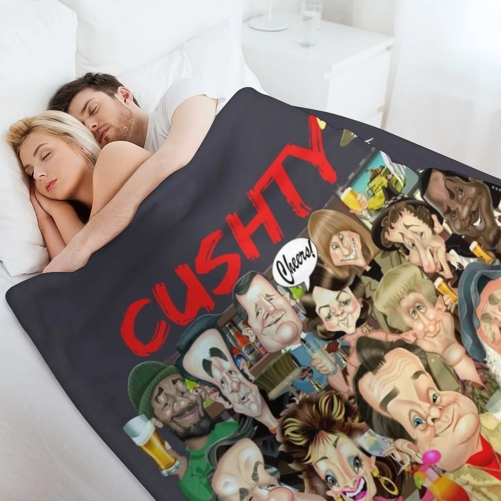 Коллективное одеяло Down the Nags Head одеяла для диванов фланелевые мягкие плюшевые