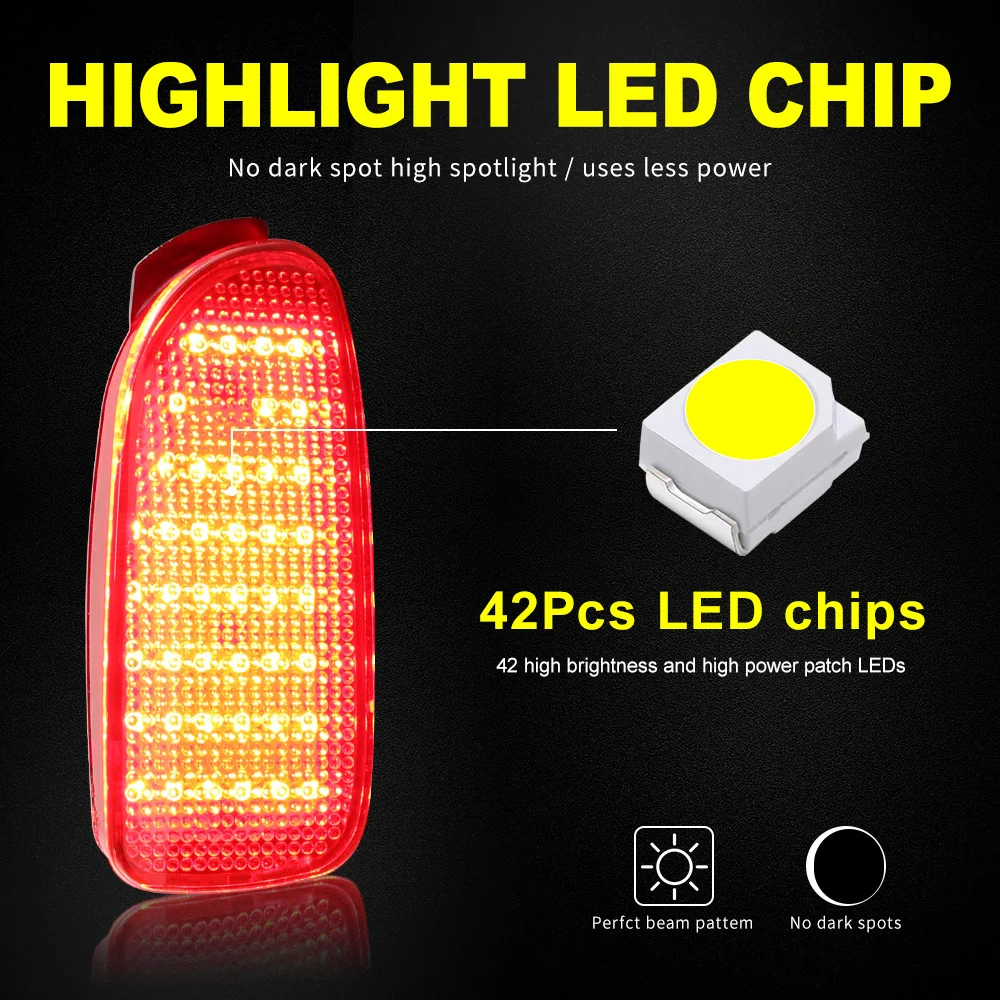 2 шт. Автомобильные светодиодные фонари-отражатели для Toyota Estima