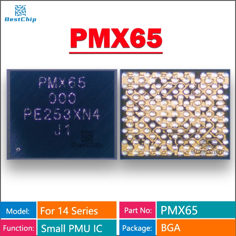 1-3 шт. 100% Новинка PMX65 000 для Iphone 14 plus pro max Базовая лента силовой чип микросхема Интегральные схемы