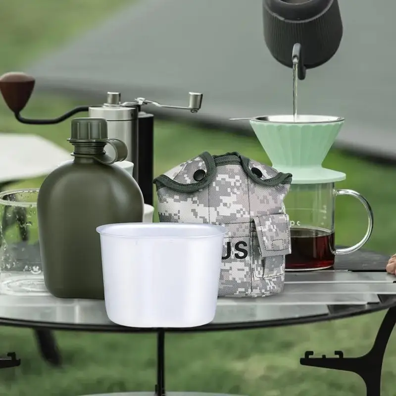 Столовая Бутылка для воды Дорожный набор столовой улицы Портативная бутылка