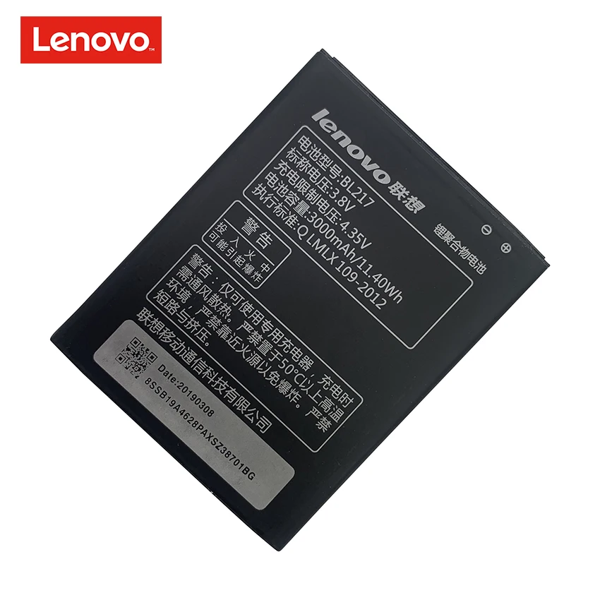 

100% Original Lenovo 3000mAh Battery S930 S939 S938t Pro NEW Produce High Quality BL217 Batteries Bateria