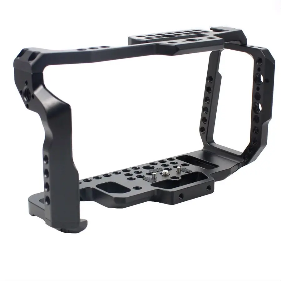 

Корпус для камеры из алюминиевого сплава, клетка для видеофильмов, быстросъемная пластина для Blackmagic Pocket Cinema Camera 4K/6K для BMPCC 6K 4K