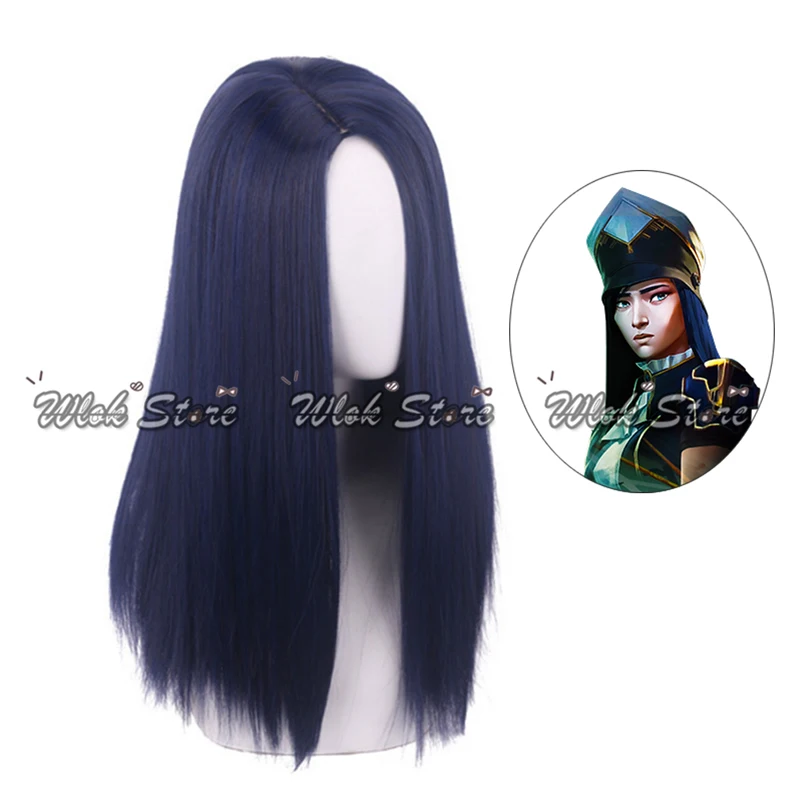 Парик для косплея LoL Arcane Caitlyn