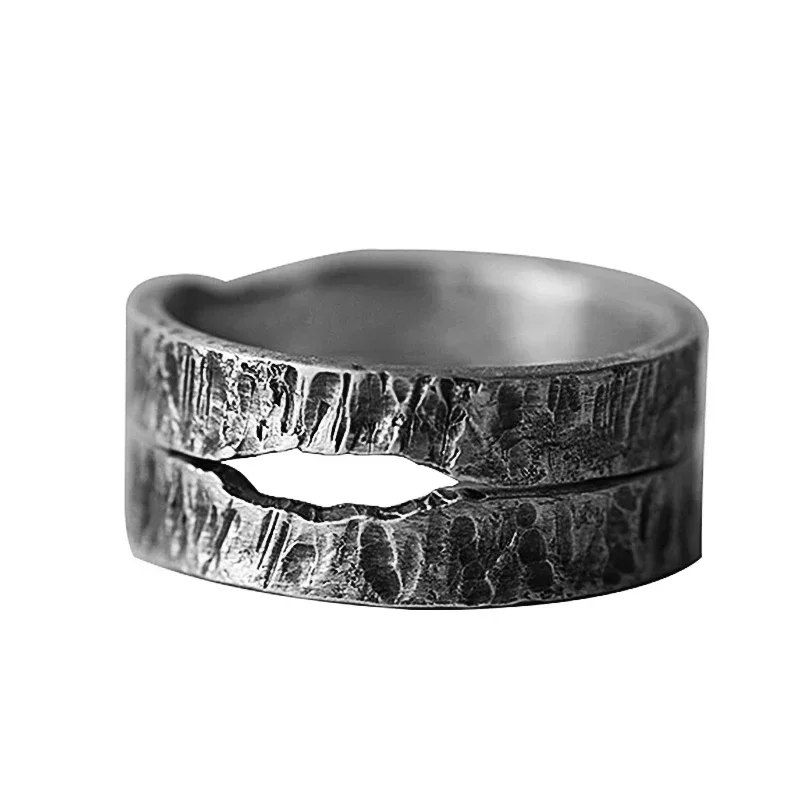 Винтажное обручальное кольцо Vivienne в стиле панк идеальное для мужчин и женщин