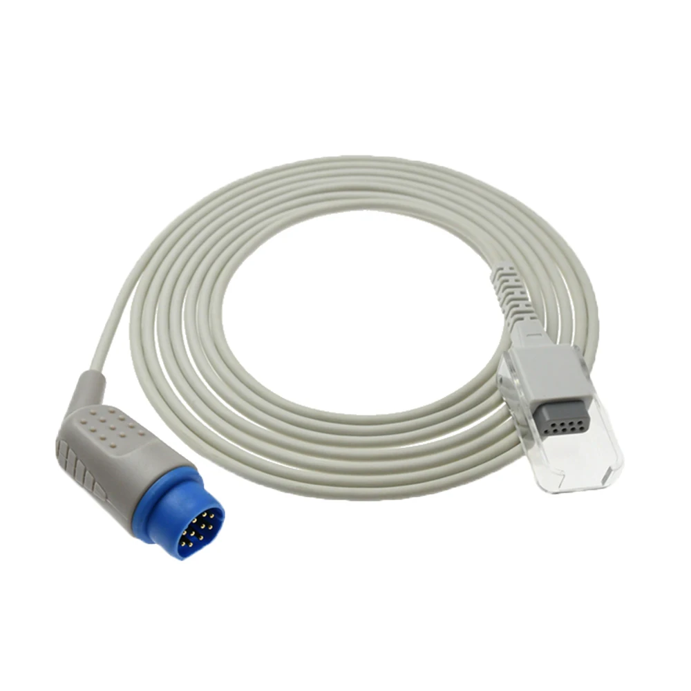 

Compatible SIE*ME*NS 10 Pin Pulse Oximeter Monitor, Spo2 Probe Sensor Extension Adapter Cable, Spo2 Sensor Extension Connector