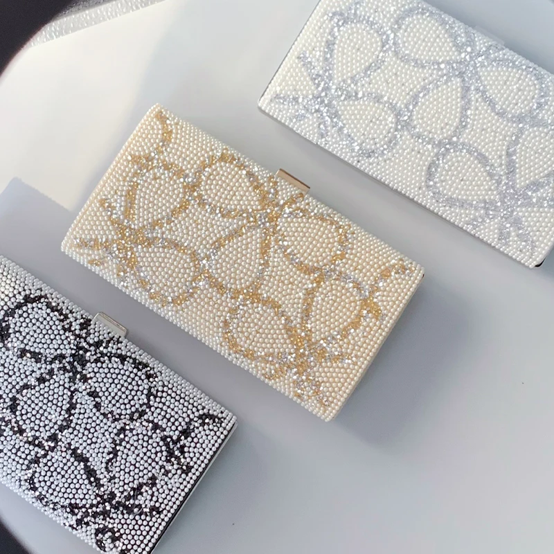 Y2K Women Fashion Handbag Lady Elegant Classic Clover Pattern Funky Metallic Wallets Chic Hasp Design Female Purse