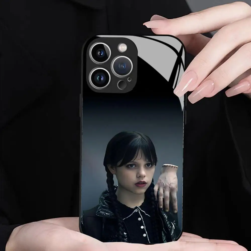 Чехол для телефона American Wednesday-S TV Addam для iPhone 17 16 15 14 13 12 Pro Max Xr Air Plus, черный, серебристый, жесткий чехол-накладка (art.: 3920dbb8f7474) - 3920dbb8f7474