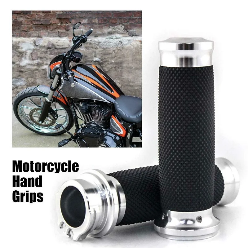 

Мотоциклетные хромированные ручки 1 дюйм для Harley Dyna Sportster Cruiser