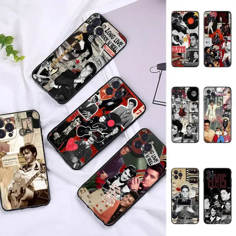 Elvis Presley Kiss Phone Case for Vivo Y91C Y11 17 19 17 67 81 Oppo A9 2020 Realme c3