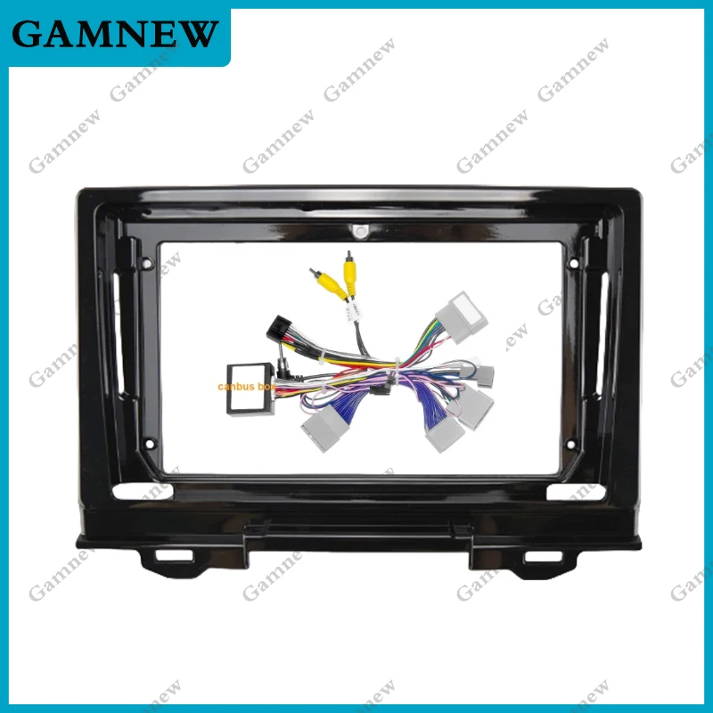 

9-дюймовый 10-дюймовый автомобильный рамочный адаптер, декодер Canbus Box для Honda Vezel XRV HRV HR-V 2021+ Android, панель крепления видеорегистратора K