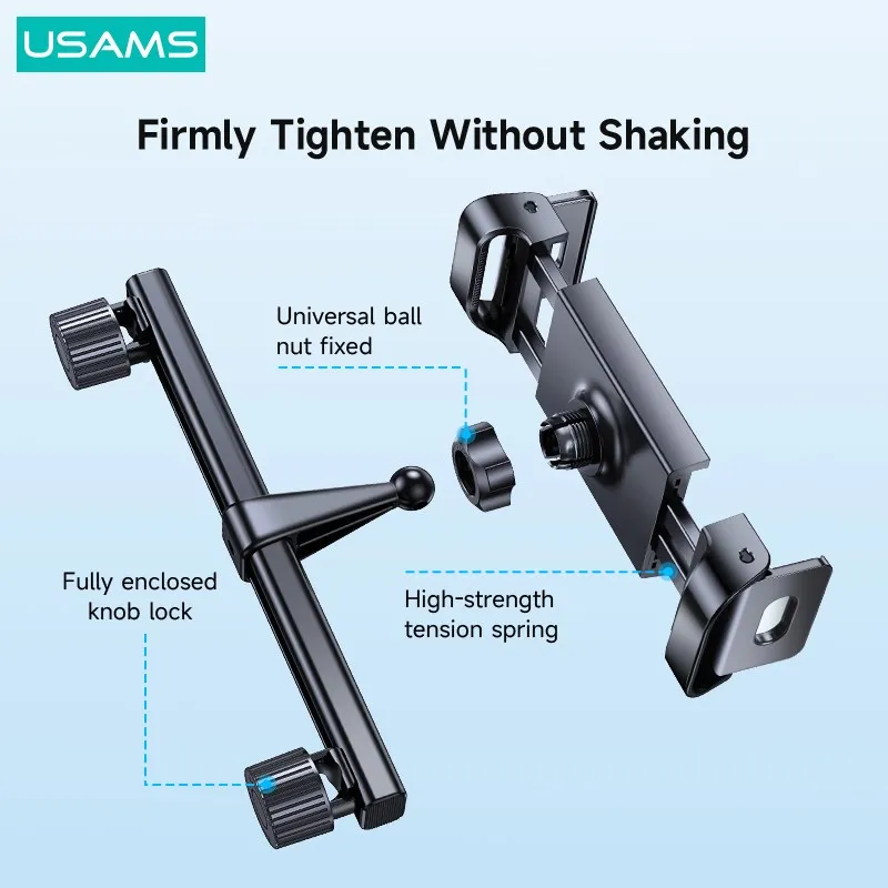 USAMS Автомобильное заднее сиденье Держатель телефона для планшета Ленивый