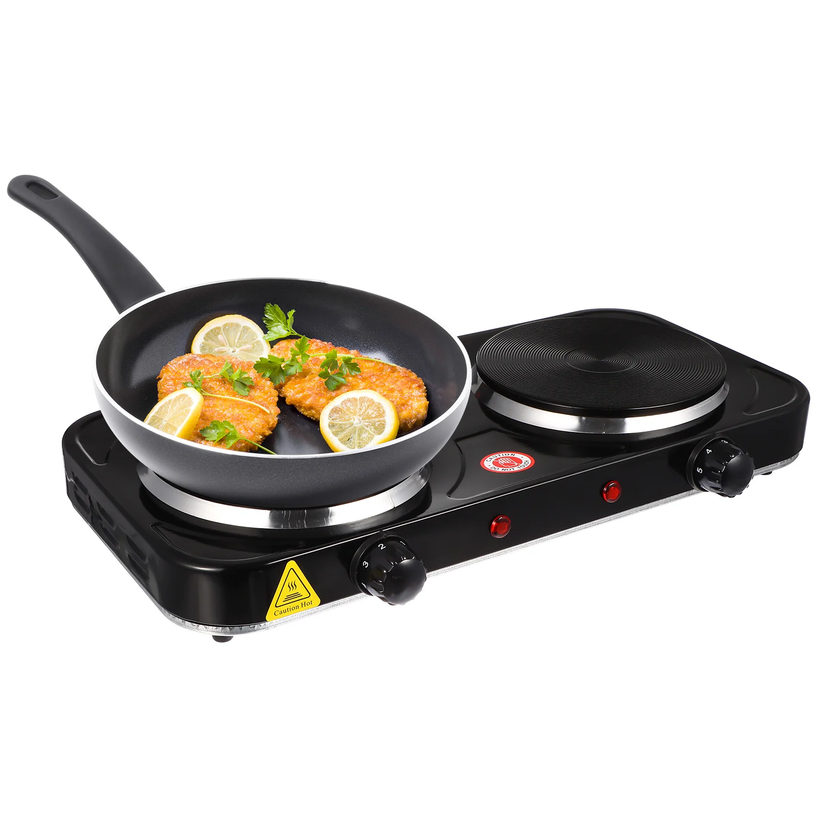 

2000 W Portable Stove Electric Hot Plate Double Burner Mini Galvanized Cooking Plates For