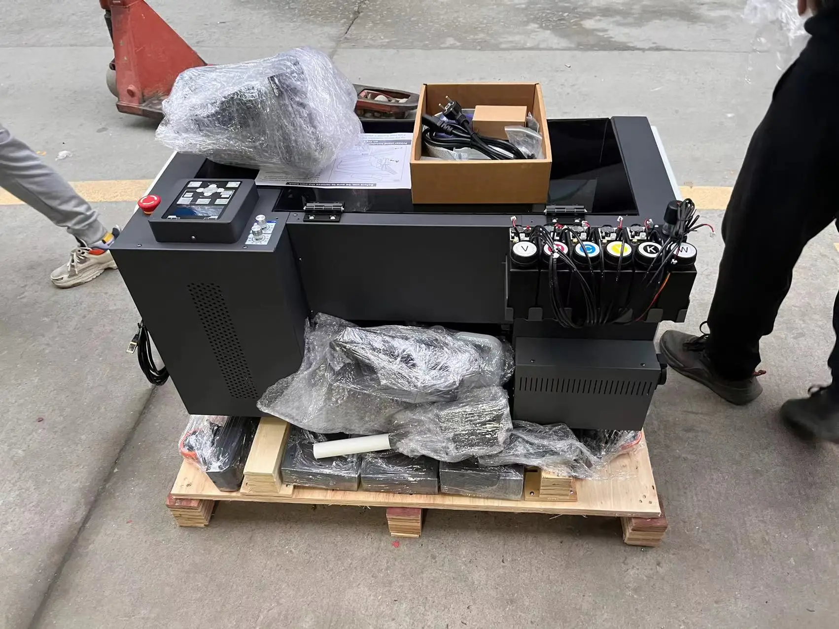 30 см УФ-принтер A3 Dtf 2-3 XP600/i3200 CMYK W и лаковая этикетка УФ-печатная машина DTF