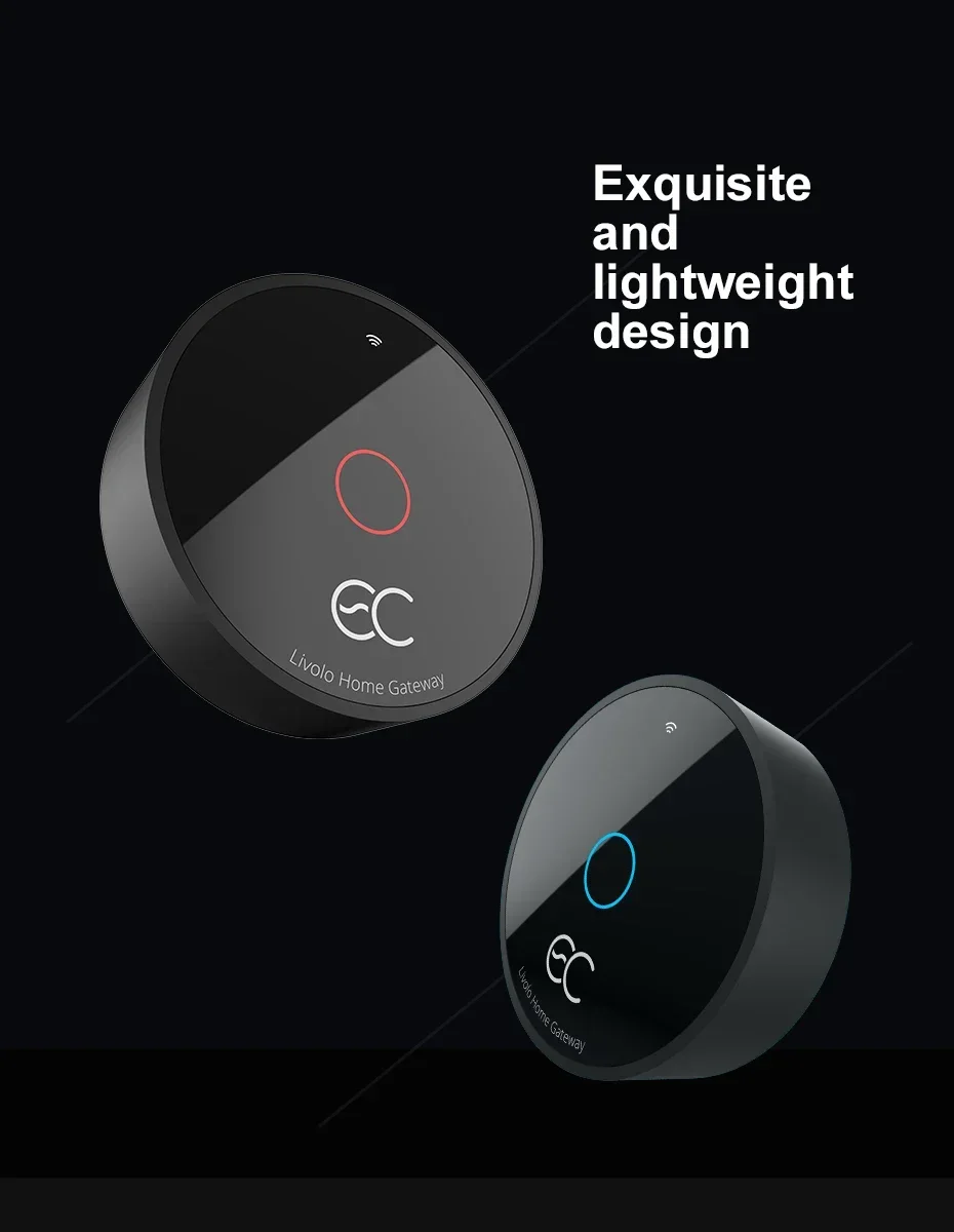 Умные выключатели LIVOLO, подключаемые к EC Smart Gateway – управление через приложение, Google Home, Alexa и Алису для умных домашних устройств. (art.: 3920cb692da1e) - 3920cb692da1e