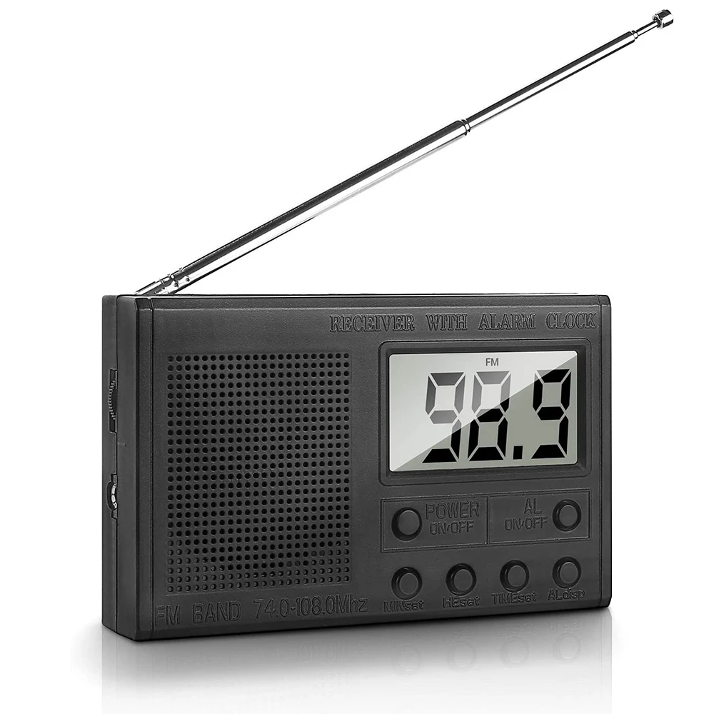 

FM Radio Receiver DIY Kit LCD Display 87MHz ~ 108MHz Frequency Modification Auto Searching Station Soldering Training Suite