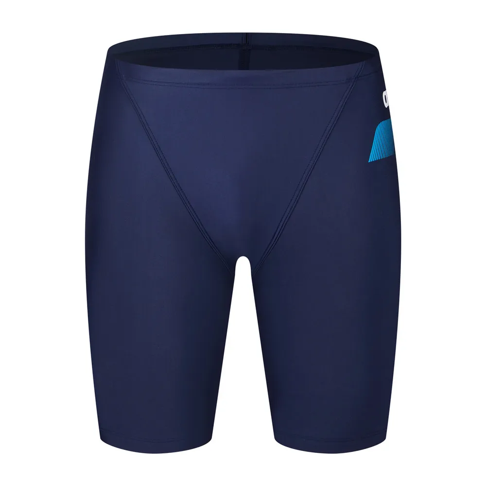 Summer Men Swimwear Racing Training Swim Shorts Beach Trunks Swimming Pant Swimsuits Jammer Surfing Shorts Tight Trunks Swimwear