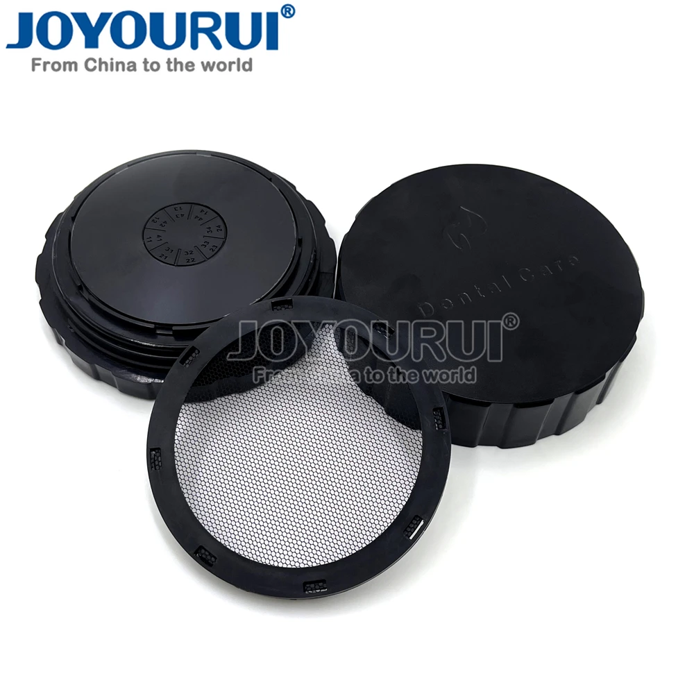 Dental All Ceramic Veneer Porcelain Veneer Pretreatment Box All Ceramic Veneers Processing Box Denture False Teeth Storage Case