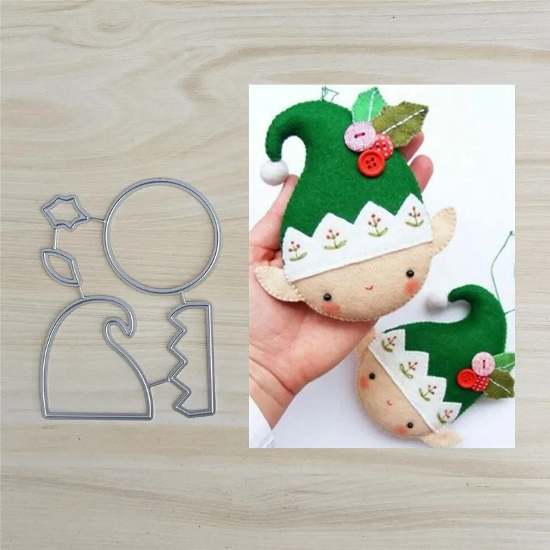 Мальчик шляпа металлические штампы трафареты для фотоальбома декоративные