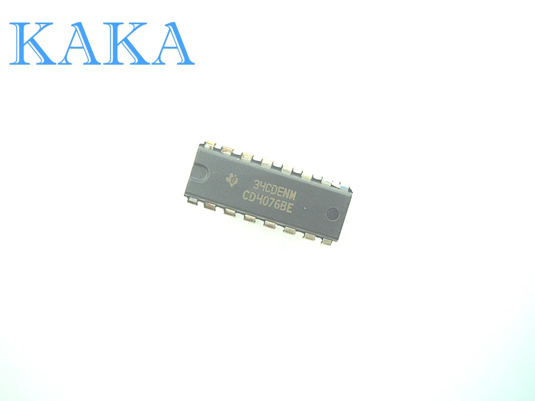 

10 шт. новый оригинальный CD4076BE DIP
