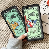 luxury dollar mickey minnie mouse for huawei honor 10x 9x lite pro phone case for honor 10 10i 9 9a soft back tpu