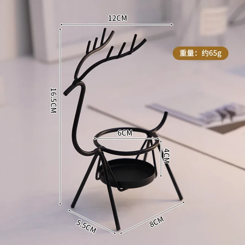 

Металлический подсвечник с оленем MOONBIFFY