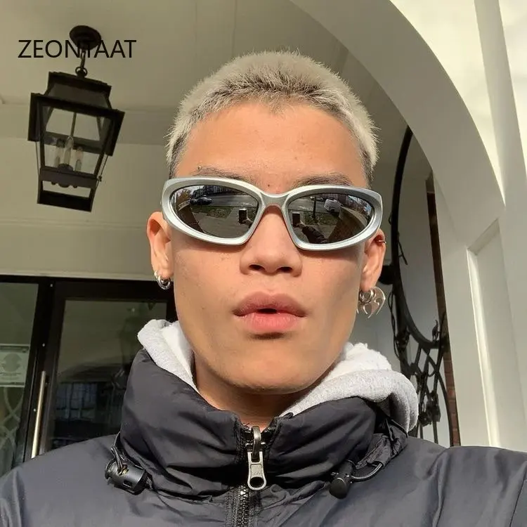 

Fashion Punk Shades Google Sunglasses Woman Oval Brand Designer Vintage Mens Cycling Glasses Sun Glasses Male Oculos De Sol