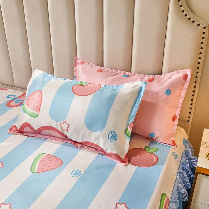 Мягкий пододеяльник комплект пододеяльников с полосатым принтом наволочка