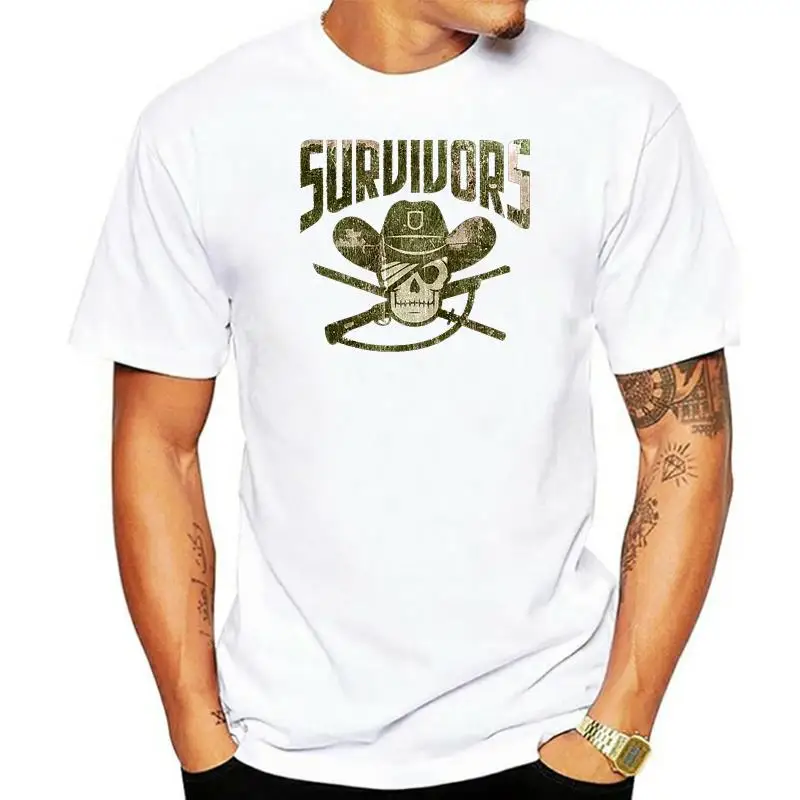 Мужская потертая футболка Walking Dead Survivors Negan Rik Daryl Lucile Kingdom TV Tops Футболка