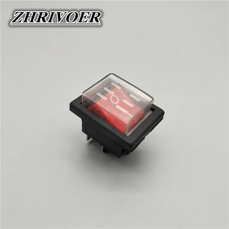 Автомобиль DIY модификация ключа KCD4 ON-OFF 30A/250V 16A/250V сверхмощный 4-контактный тумблер