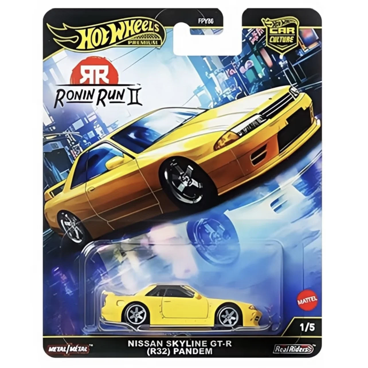 Фото 2025 оригинальные Hot Wheels Премиум Культура автомобилей Ronin Run Металлические миниатюрные автомобили Hotwheels 1/64 Модель автомобиля 1:64 Литые под давлением Hotwheels 981M №2