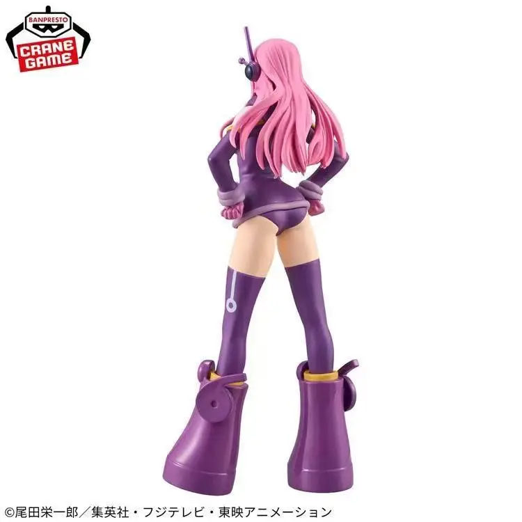 Фото В наличии оригинальная фигурка Bandai DXF One Piece Jewelry Bonney The Grandline Series - Egghead, аниме-фигурка, модель, игрушка, подарок. №3