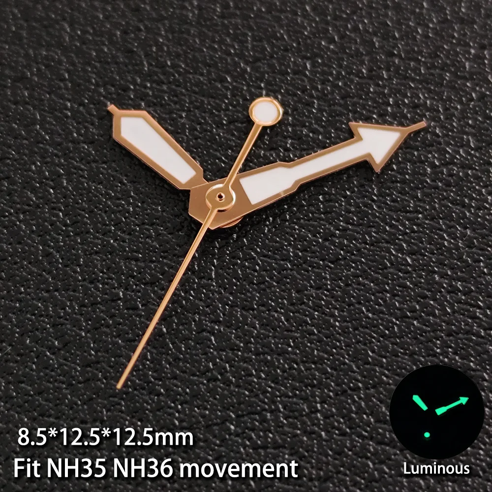 Серия NH35/NH36 аксессуары для часов с стрелкой подходят NH35 механизм NH36 светящиеся