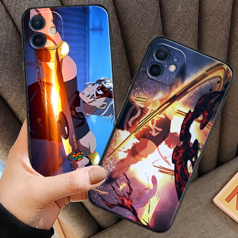 

Demon Slayer Uzui Tengen Phone Case For iPhone 11 12 13 11Pro 6 7 8 12mini XR XS 12Pro MAX SE 2020 13 Pro 2022 Soft TPU Funda