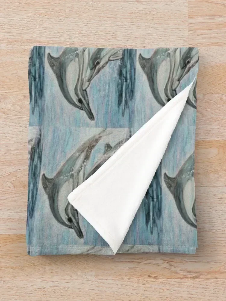 Уроки дельфина пледы одеяла украшения для диванов мягкие