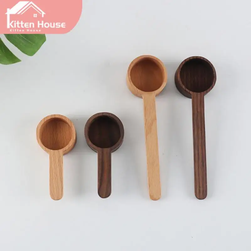 

Milk Powder Spice Spoon Teaspoons Coffee Wooden Kitchen Dosing Spoons Kitchen Scale Measuring Spoon Long Handle