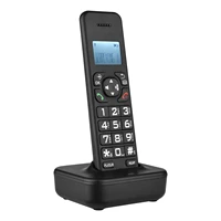 Cordless Phone Answering Machine Caller ID Call Waiting Rechargeable Batteries Support Languages for Office Home Conference