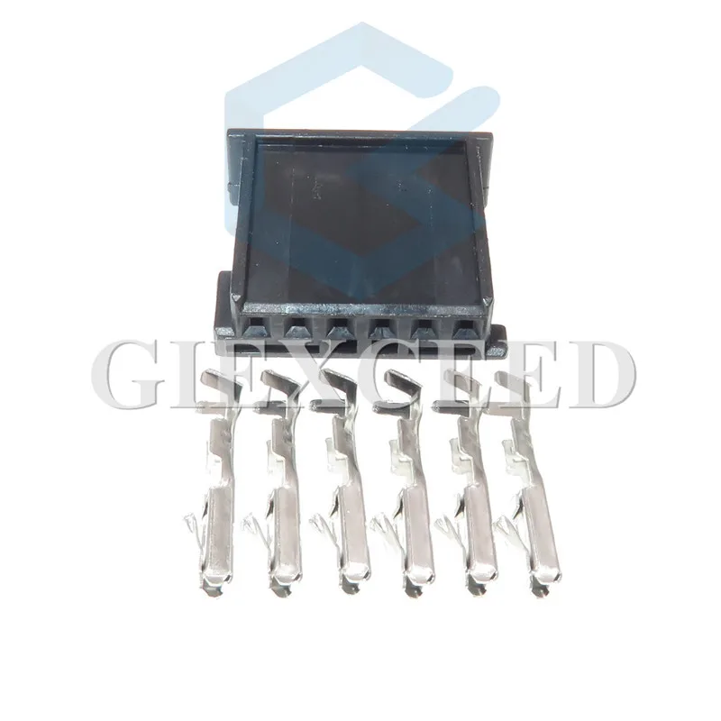 2 комплекта 6 Pin 1-1241370-3 автомобильный динамик аудио проводной разъем автомобильный шлюз Разъем AC в сборе для BMW