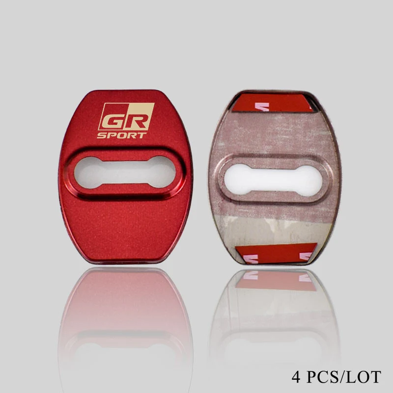 

4 шт., защитные наклейки для Toyota GR RAV4 Yaris Hilux Prius Auris Corolla Camry