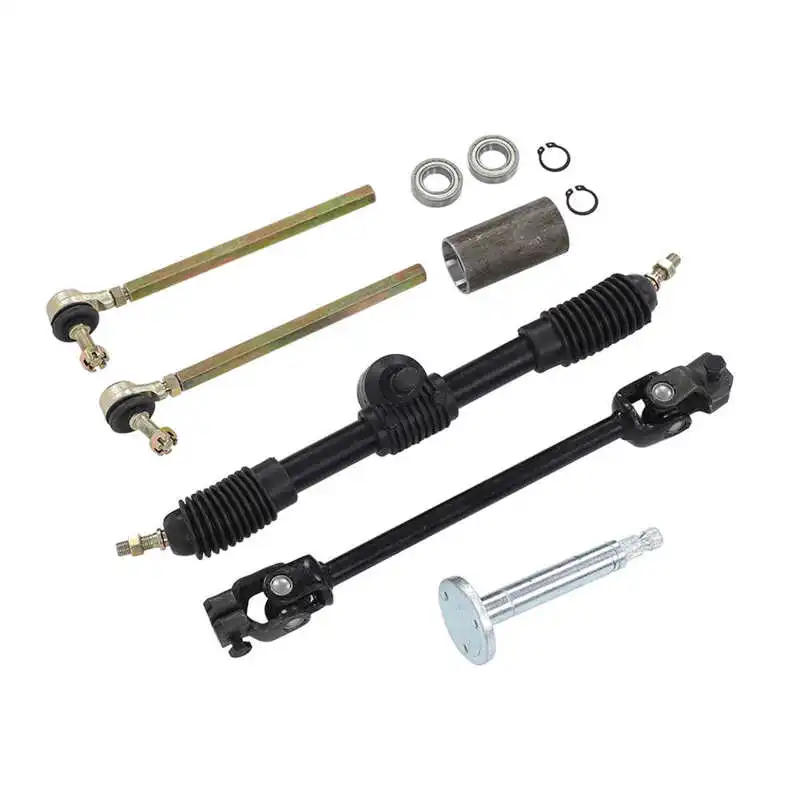 Go Kart Steering Wheel Assembly Set Adjustable 300mm/11.8in Diameter fit for 150cc‑250cc Engines |