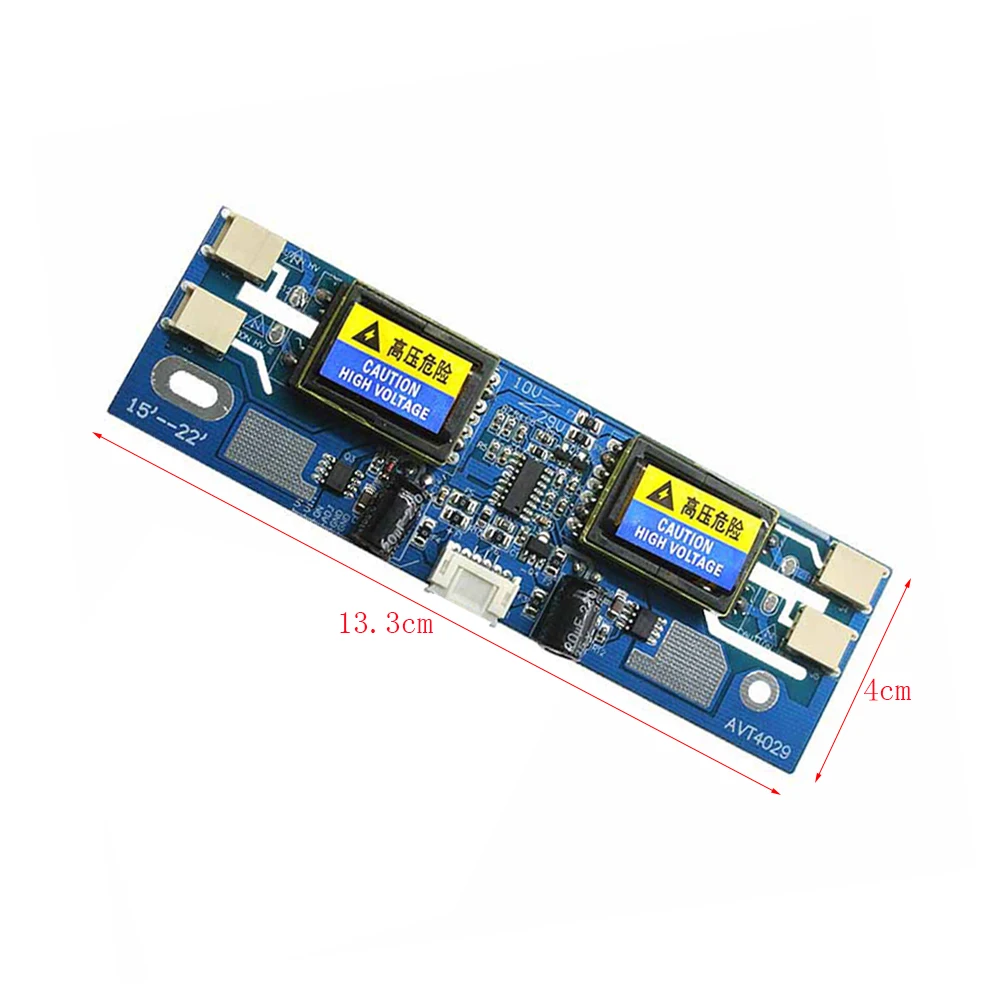 

AVT4029 High Pressure Inverter Board 4 Lamp Universal CCFL Inverter Small Mouth for 15-24 Inch LCD Screen Backlight