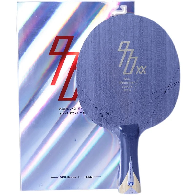 YINHE 970XXK Series Table Tennis Blade C.T.T.A.A. YINHE Professional 5 Ply Wood with 2 Ply Carbon Fiber Ping Pong Bats