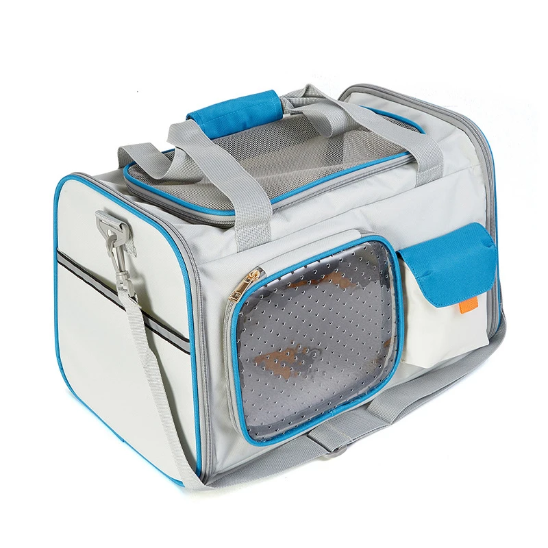 

Pet Cat Carrier Soft Sided Handbag Breathable Portable Collapsible Mesh Pet Travel & Car Carrier for Cats Puppy Small Dog