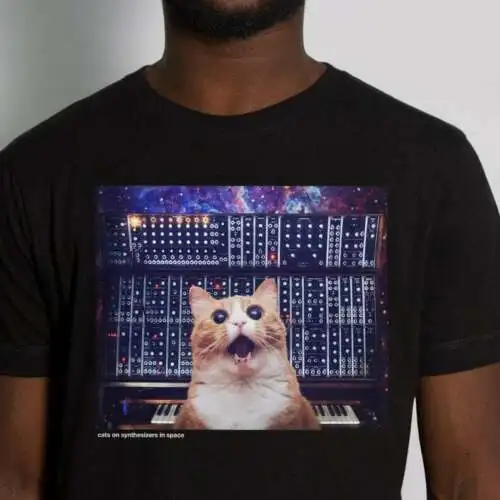 

Cats On Synthesizers In Space Modular Cat t Shirt