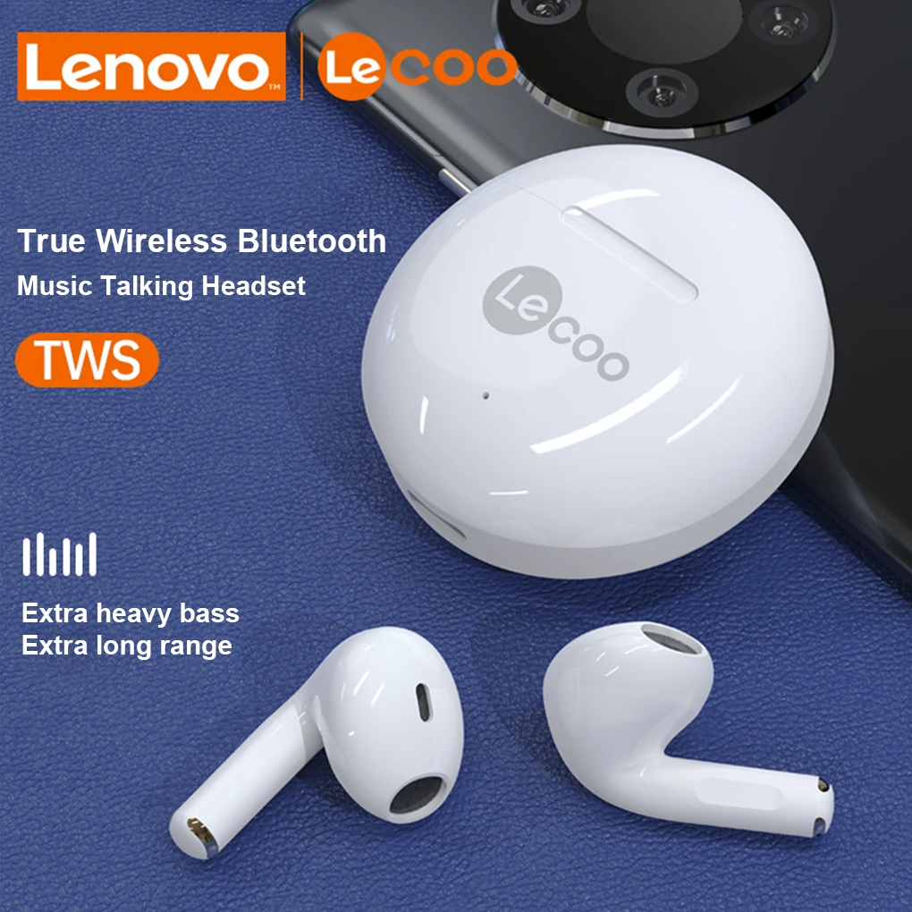 

New Original Lenovo C2 Headphone Bluetooth 5.1 TWS Wireless Earbuds Stereo Sports Earhook TWS Wireless Earphone With Mic