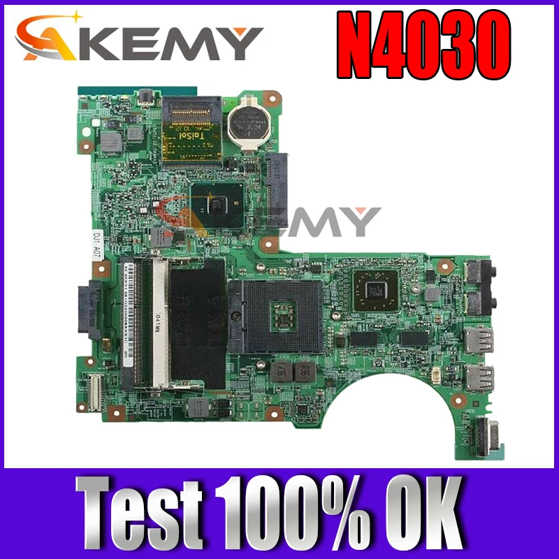 

For Dell inspiron N4030 Laptop Motherboard HM57 DDR3 0H38DX CN-03XMYG CN-0R2XK8 48.4EK19.011 Mainboard Free CPU 10212-1 09259-2