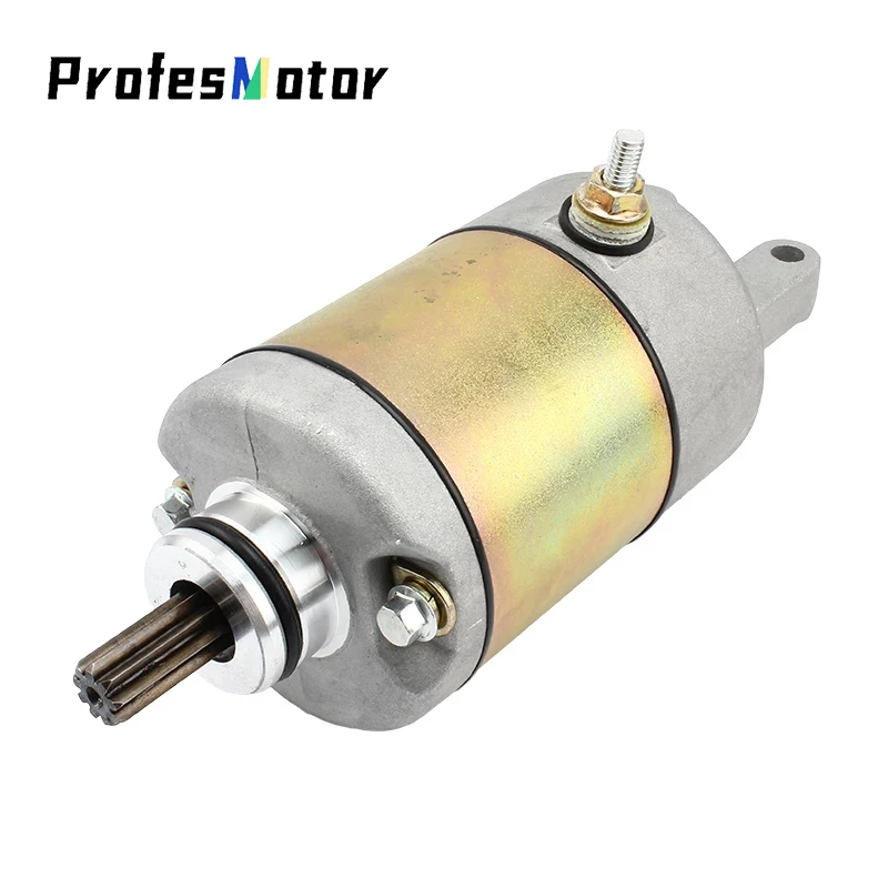 Алюминиевый стартер для мотоцикла 9 зубьев Пусковой двигатель из сплава Linhai FeiShen